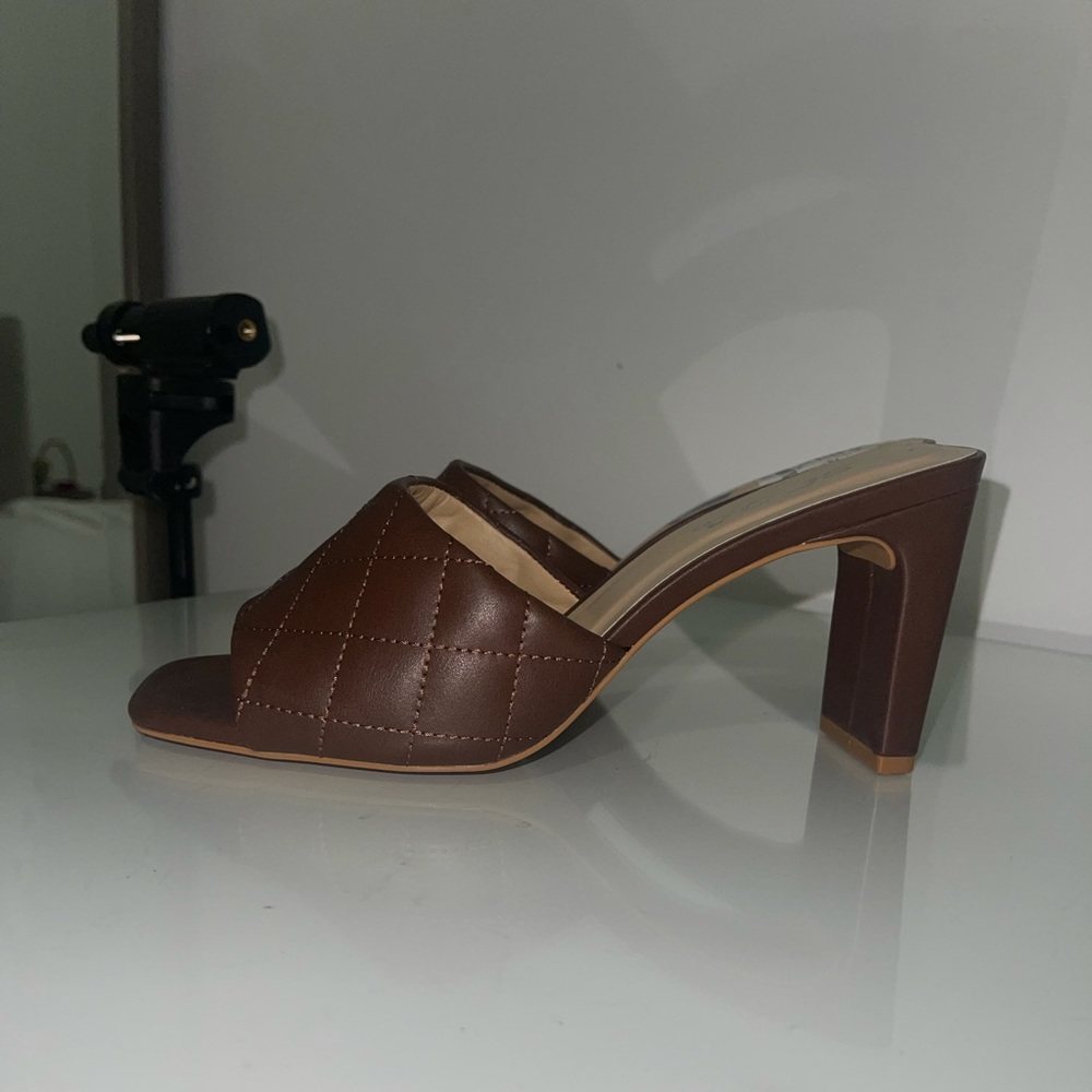 Brown heels